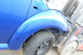 VW New Beetle 9C Kotflügel vorne rechts blau LA5W 1C0821104H - Bild 3
