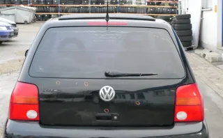 VW Lupo 6X Heckklappe Klappe Kofferraumklappe Scheibe schwarz L041 ohneAnbautei - Bild 1