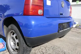 VW Lupo Stoßstange hinten Heckstoßstange Stoßfänger blau LW5Z - Bild 4