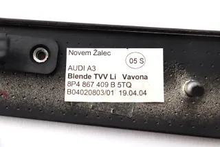 A3 8P Verkleidung Klappe Abdeckung Dekor Holz vavona Optik Blende Tür links vorn - Bild 2