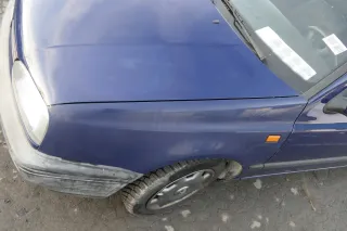 VW Golf 3 1H Kotflügel vorne links blau LA5E - Bild 3