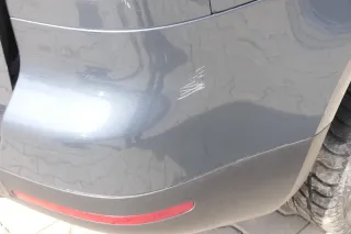 VW Touareg 7L Stoßstange hinten Heckstoßstange Stoßfänger grau LD7U Spoiler - Bild 7
