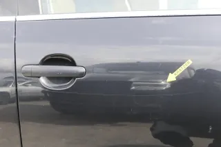 VW Passat 3B 3BG Kombi + Limo Tür vorne rechts Beifahrertür schwarz LC9Z chrom - Bild 2