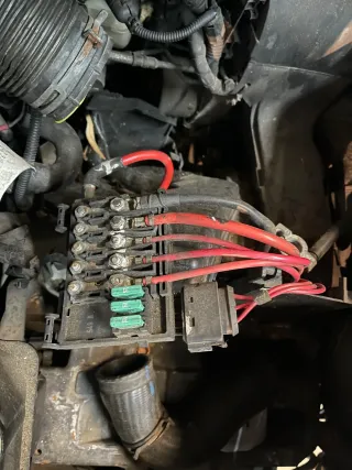 VW Beetle 9C Sicherungskasten Sicherungsdose Abdeckung Batterie Sicherung 5 - Bild 1