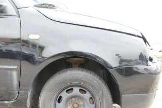 VW Lupo 6X Kotflügel vorne rechts schwarz L041 uni black - Bild 1