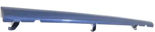 VW Polo 6R 6C Blende Holm rechts unten Schweller Verkleidung blau LD5L - Bild 1