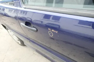VW Polo 6N 6N2 Tür vorne rechts Beifahrertür 2/3-Türer blau LB5N indigoblau - Bild 3