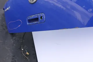 VW Golf 4 Limousine Heckklappe Kofferraumklappe Klappe hinten blau LW5Z - Delle - Bild 11