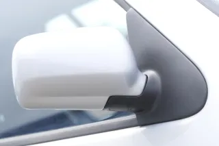 VW Polo 6N elektrischer elektrisch Spiegel Außenspiegel rechts silber LB7Z +Glas - Bild 3