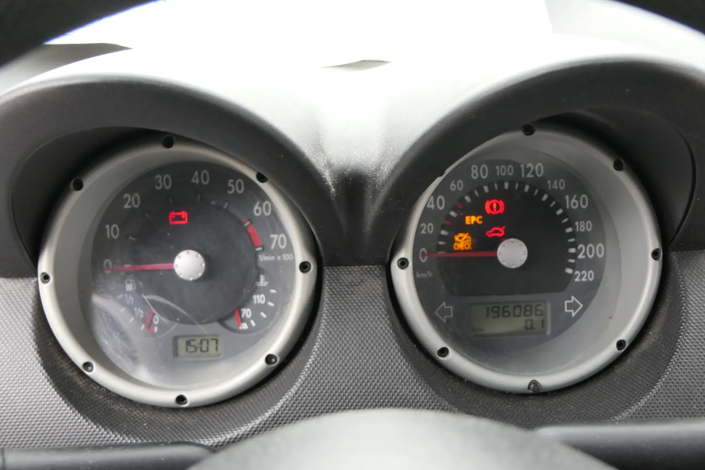 VW Lupo Tacho Tachometer Kombiinstrument 196.086km 6X0920801 1,4 16V 1,0 50PS 75 - Bild 1