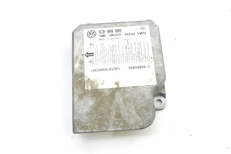 Skoda Octavia 1U Steuergerät Airbag Airbagsteuergerät 1C0909605 Index 06 - Bild 1