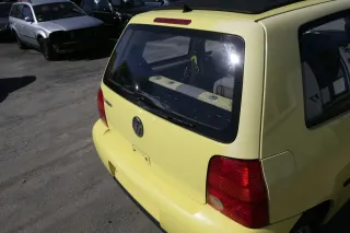 VW Lupo 6X Heckklappe Klappe Kofferraumklappe Scheibe gelb LD1B hinten ohen Anba - Bild 3
