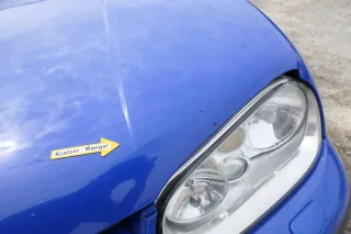 VW Golf 4 Motorhaube Haube Klappe vorne blau LW5Z - Bild 8