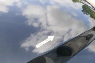 VW Fox 5Z Motorhaube Klappe vorn vorne schwarz L041 Haube - Bild 4