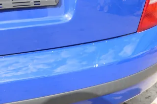 Skoda Fabia 6Y Schrägheck Stoßstange hinten Heckstoßstange blau LF5K - Bild 8