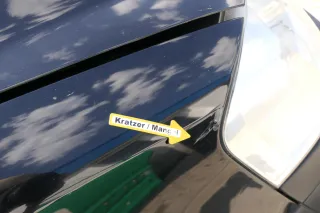 VW Fox 5Z Kotflügel vorne rechts schwarz L041 - Bild 5