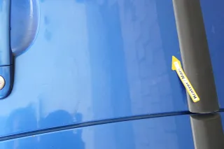 VW Polo 9N 9N3 Tür vorne rechts Beifahrertür 4/5-Türer blau LA5M ohneAnba - Bild 4