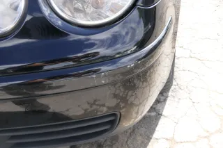VW Polo 9N Stoßstange Frontstoßstange vorne schwarz L041 + Grill - Bild 9