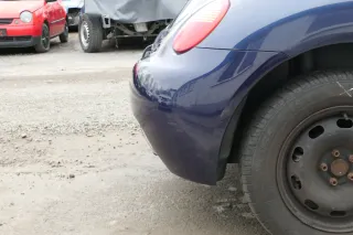VW New Beetle 9C Stoßstange hinten Stoßfänger blau lila LG5T Heckstoßfänger - Bild 4