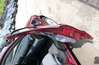 Seat Leon Toledo 1M Tür vorne rechts Beifahrertür rot LS3R - Bild 12