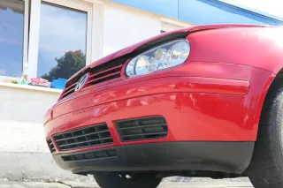 VW Golf 4 1J Stoßstange vorne Stoßfänger vorn rot LP3G - Bild 4