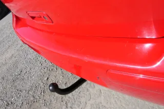 VW Golf 4 Limousine Stoßstange hinten Heckstoßstange Stoßfänger rot LP3G - Bild 11