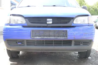 Seat Arosa 6H Stoßstange vorne vorn Frontsttoßstange blau LS5J - Bild 1