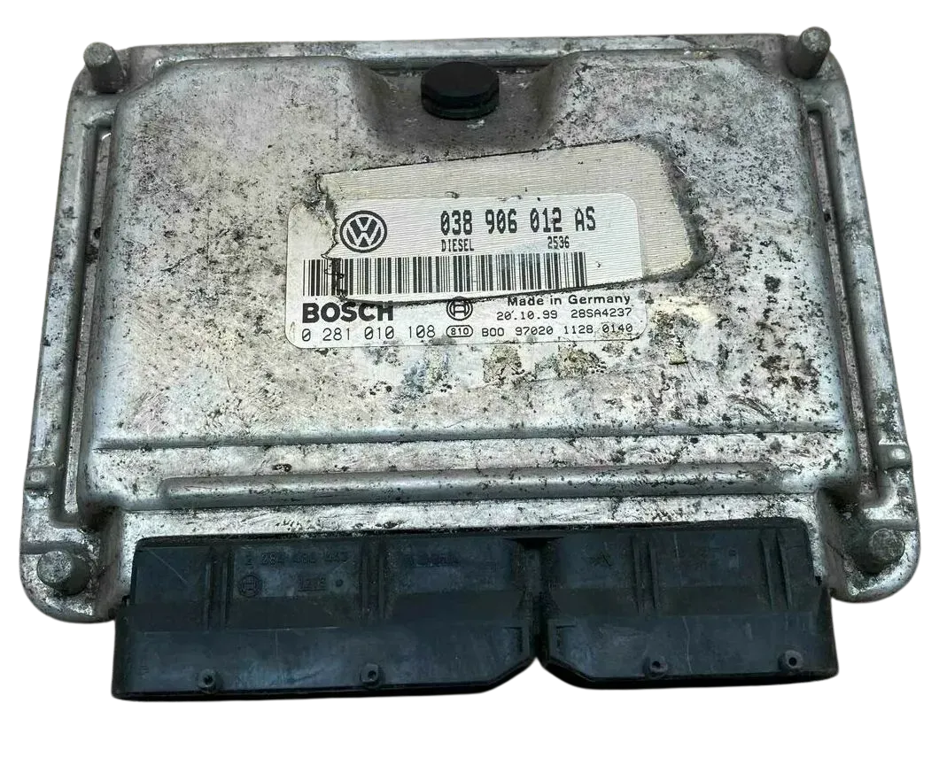 VW Polo 6N2 Steuergerät Motor 038906012AS AKU 44kw 60PS SDI Motorsteuergerät - Bild 1