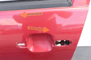 VW Polo 6N 6N2 Tür vorne links Fahrertür wein-rot-braun LC3M 4-Türer - Bild 2