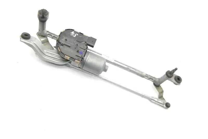 Golf 7 Wischermotor Motor Scheibenwischer vorne Gestänge Aufnahme 5G1955119A ## - Bild 1