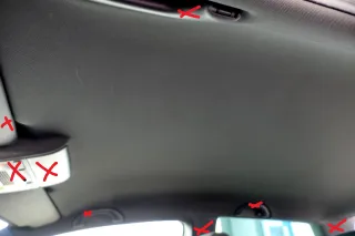 VW Polo 9N3 9N Himmel Innenraum Decke Dachhimmel Dach schwarz 2/3 Türer GT GTI - Bild 1