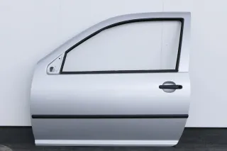 VW Golf 4 Tür vorne links Fahrertür 2/3-Türer silber - Bild 4