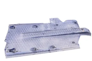VW Polo 9N 6R Unterbodenverkleidung Verkleidung links unten Abdeckung 6Q0825201H - Bild 2