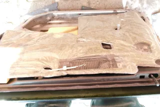 Audi A6 4A C4 Tür Türblatt hinten rechts silber LY7M Kombi Avant - Bild 2