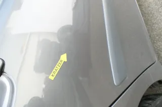Skoda Fabia 5J Kombi Tür hinten rechts grau titangrau 9795 - ohne Anbauteile - Bild 6
