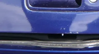 VW Golf 4 Limousine Heckklappe Kofferraumklappe Klappe hinten blau LB5N - Rost - Bild 7