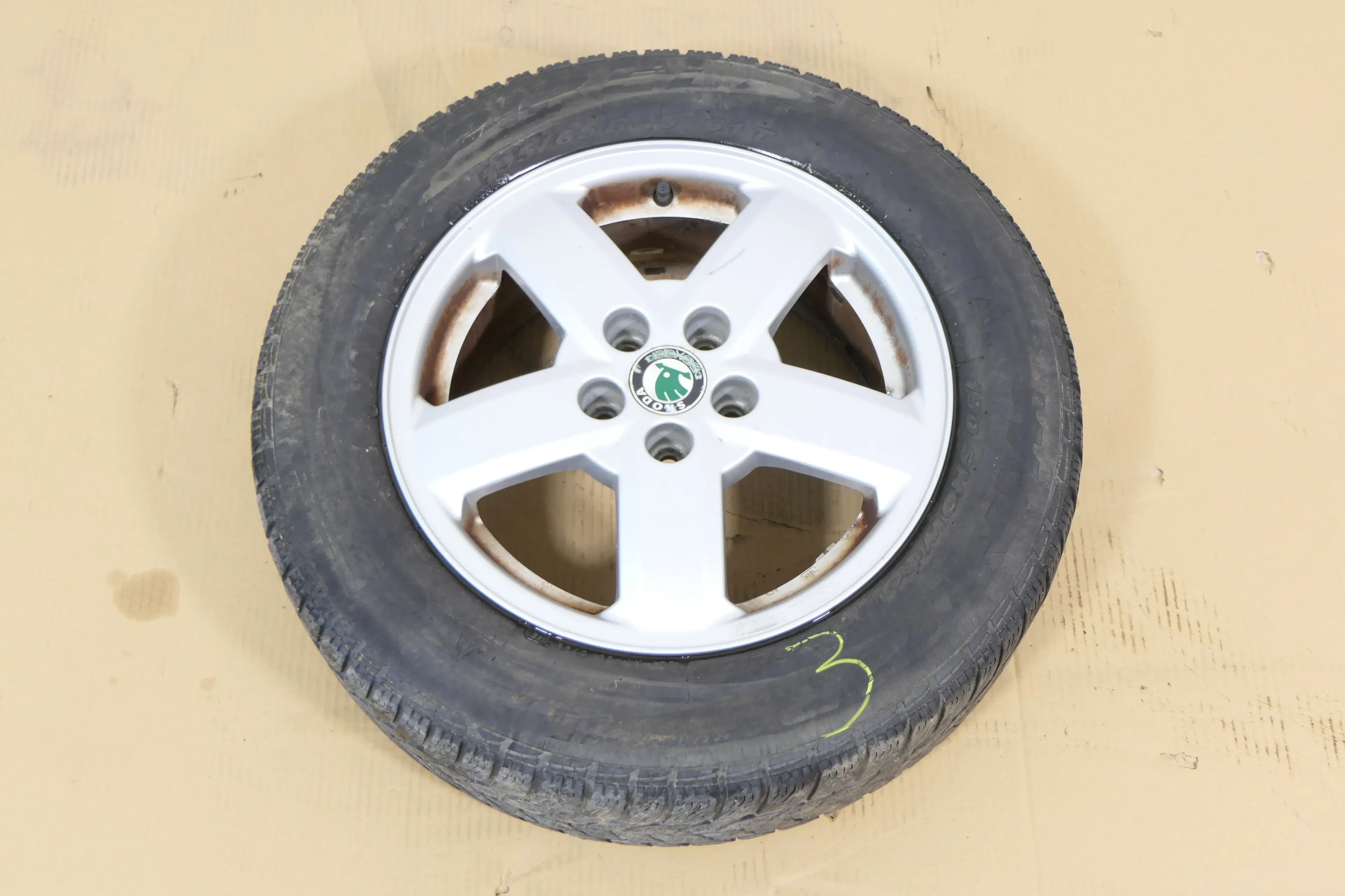 1x Felge Alufelge Skoda Octavia 1U 6jx15H2 ET38 KBA 43629 1U0601025H Triton    3 - Bild 1