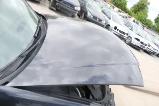 Audi A6 4B Motorhaube Klappe vorn (bis ca. Ende 2001) LN4J schwarz - Bild 4