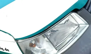 VW T5 Multivan Motorhaube Haube Klappe vorne grün weiß - Bild 5