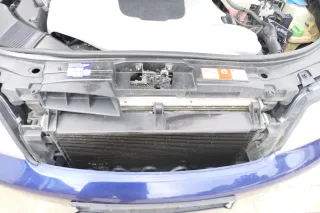 Audi A6 4B Frontstoßstange Stoßstange vorn vorne Stoßfänger blau LZ5K - Bild 4