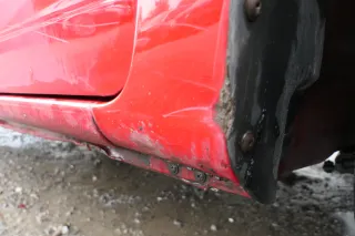 VW Lupo Kotflügel vorne rechts rot LP3G - Bild 6