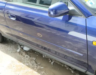 Audi A3 8L Tür Türblatt vorne rechts Beifahrertür blau LZ5K 2/3-Türer - Bild 3