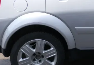 A2 8Z Kotflügel Abdeckung Verbreiterung Radabdeckun hinten rechts silber LY7W - Bild 2