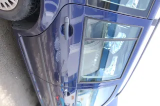 VW Golf 4 Bora Tür hinten rechts nur Kombi / Variant blau LB5N indigoblau - Bild 3