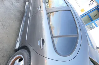 Seat Leon Toledo 1M Tür hinten links Fahrerseite grau LS7T ohne Anbauteile - Bild 2