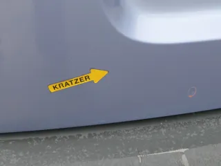 Skoda Roomster 5J Heckklappe hinten Kofferraumklappe mit Scheibe blau LF5Y - Bild 7