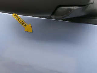 Skoda Roomster 5J Tür vorne rechts Beifahrertür - blau LF5Y Scou mit Leiste - Bild 6