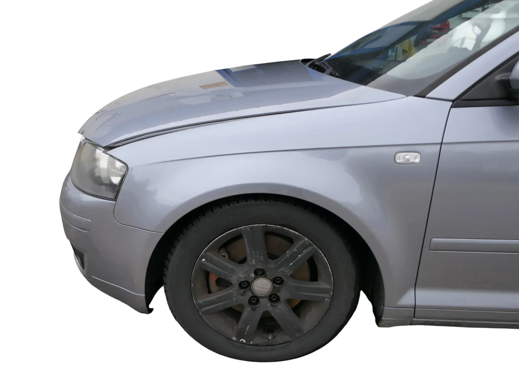 A3 8P Kotflügel vorne links grau LY7J Sportback - Bild 1