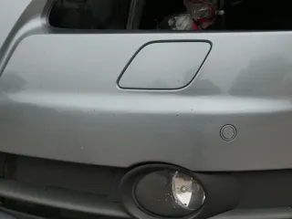 A6 4F Frontstoßstange Stoßstange vorn Stoßfänger grau LY7E mit Grill  - Allroad - Bild 4