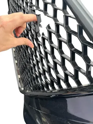 Audi A5 8T Frontstoßstange Stoßstange vorn vorne Stoßfänger schwarz LZ9Y- MÄNGEL - Bild 11